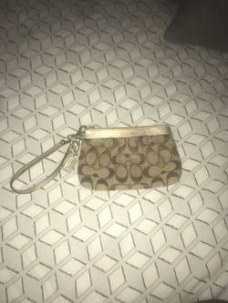 Coach wristlet