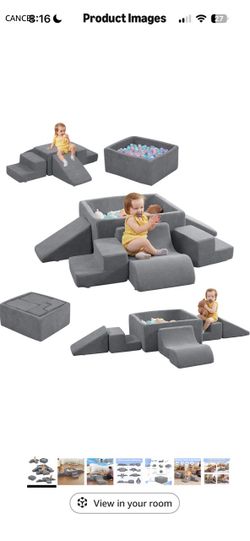 Foam Ball Pit & Climbing Blocks