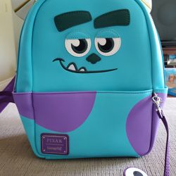 Pixar Loungefly Monsters Inc. Backpack 