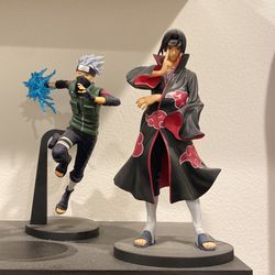 Itachi And Kakashi Figures By Banpresto