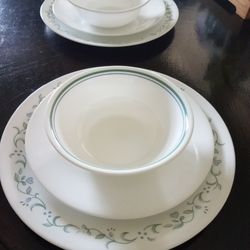 6 Pc- NEW CORELLE Dish Set 