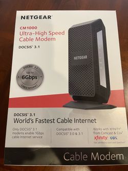 NETGEAR CM1000 Ultra High Speed Modem