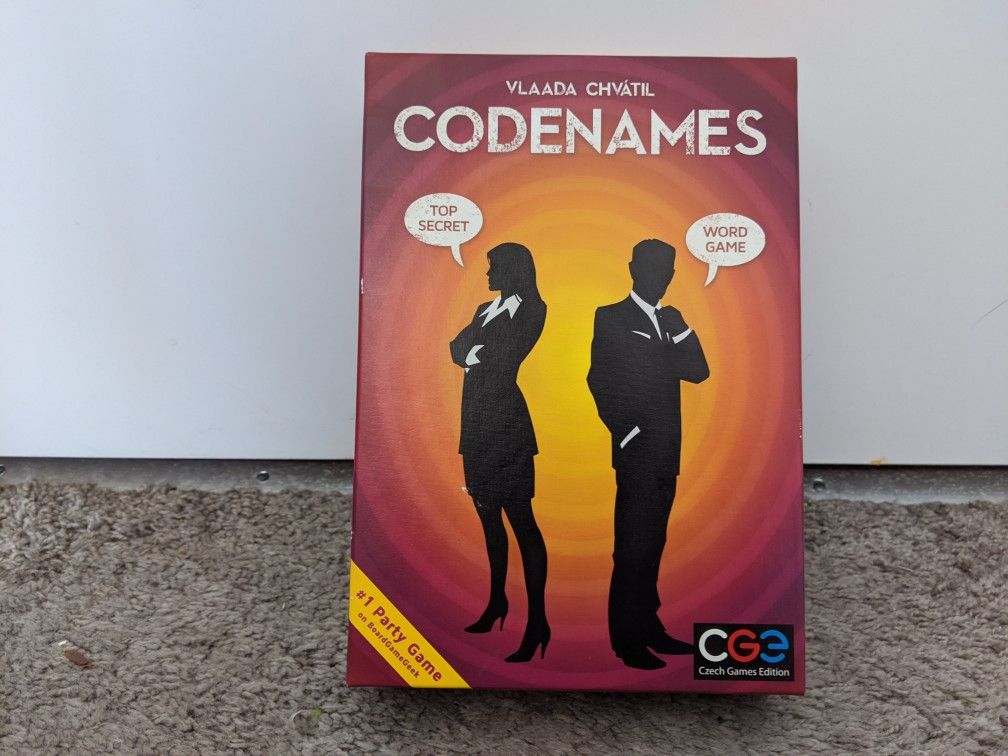 Codenames Board Game Strategy Game