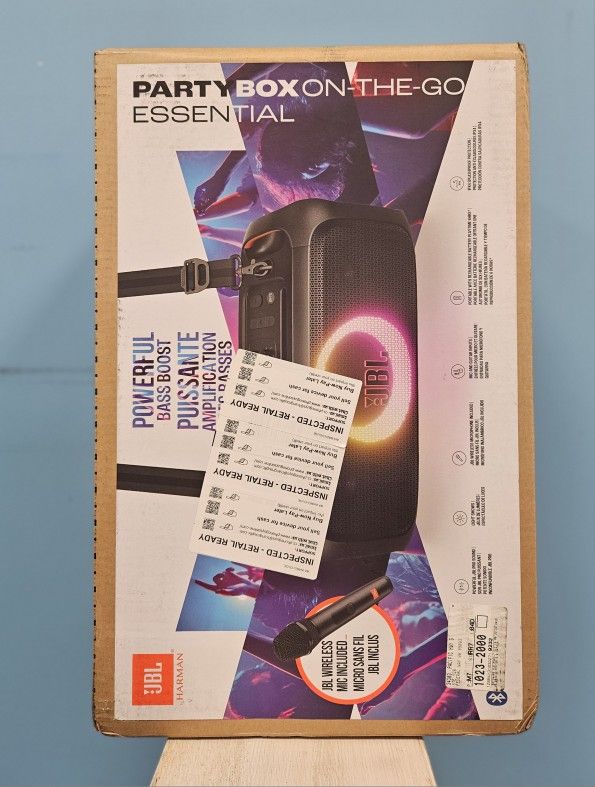 Jbl Partybox On The Go Brand New - $5 Today and Rest Later! Message us now