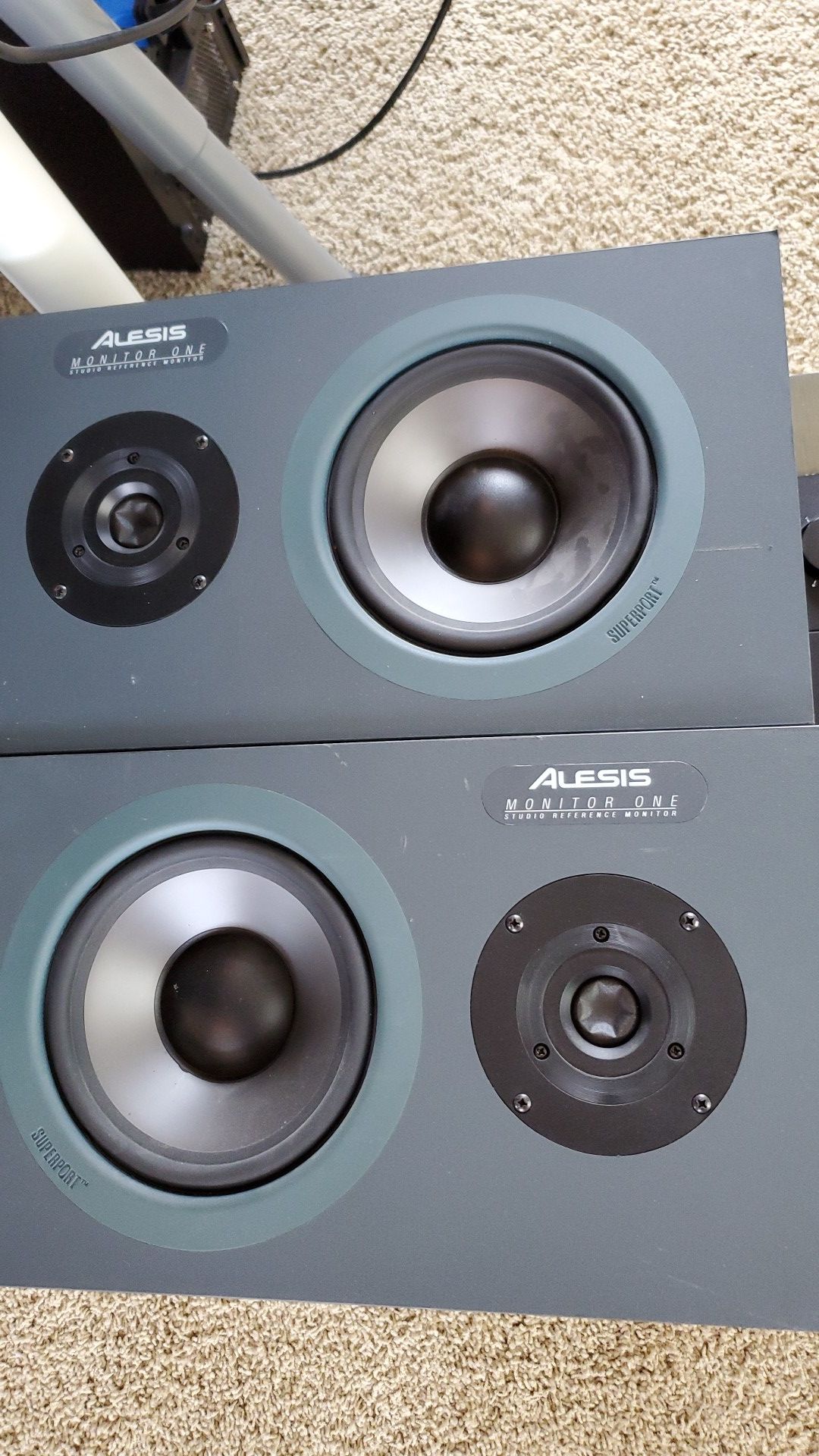 Alesis RA 100 reference Amp and Monitor One studio monitors for Sale in ...