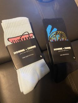 Homme Femme Socks