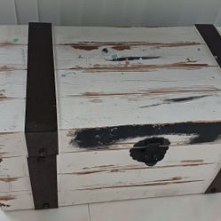Small Wooden Trunk
