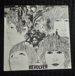 Revolver by the Beatles vinyl record