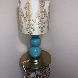 Turquoise Lamp 