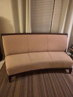 Curved couch
