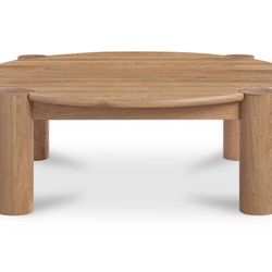Solid Oak Coffee Table 