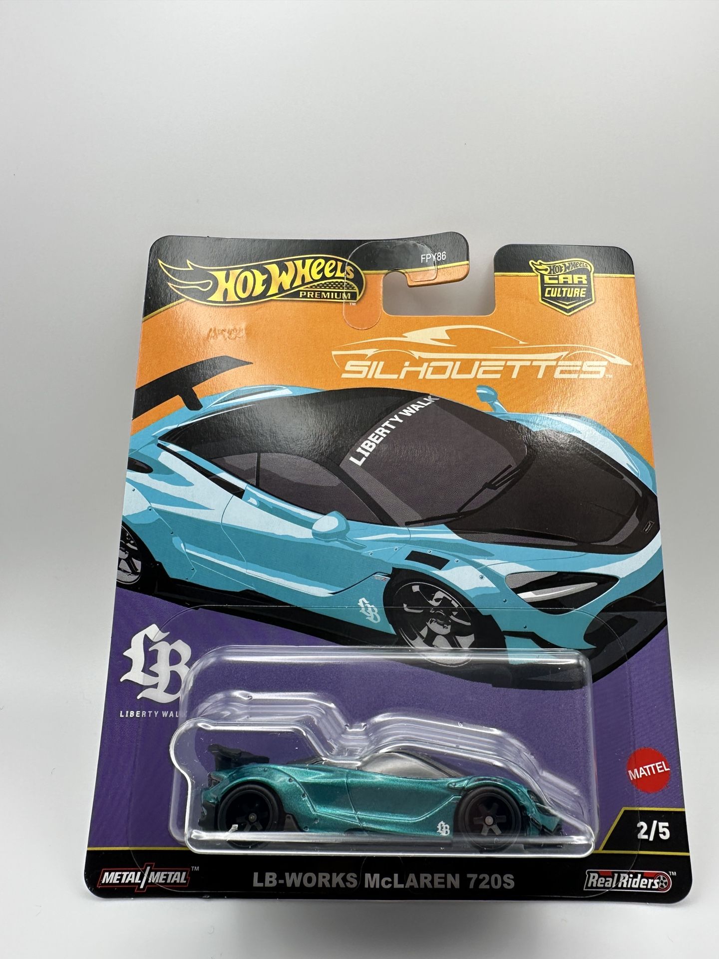 Hot Wheels Car Culture Silhouettes LB-Works McLaren 720S