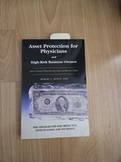 Asset Protection for Physicians and High-Risk Business Owners by Robert J. Mintz