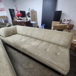 Sofa Couch Chaise Good Shape 110in Delivery Available 