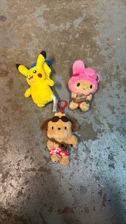 Assorted Plush Keychains