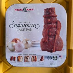 Snowman cake pan (retails $40)