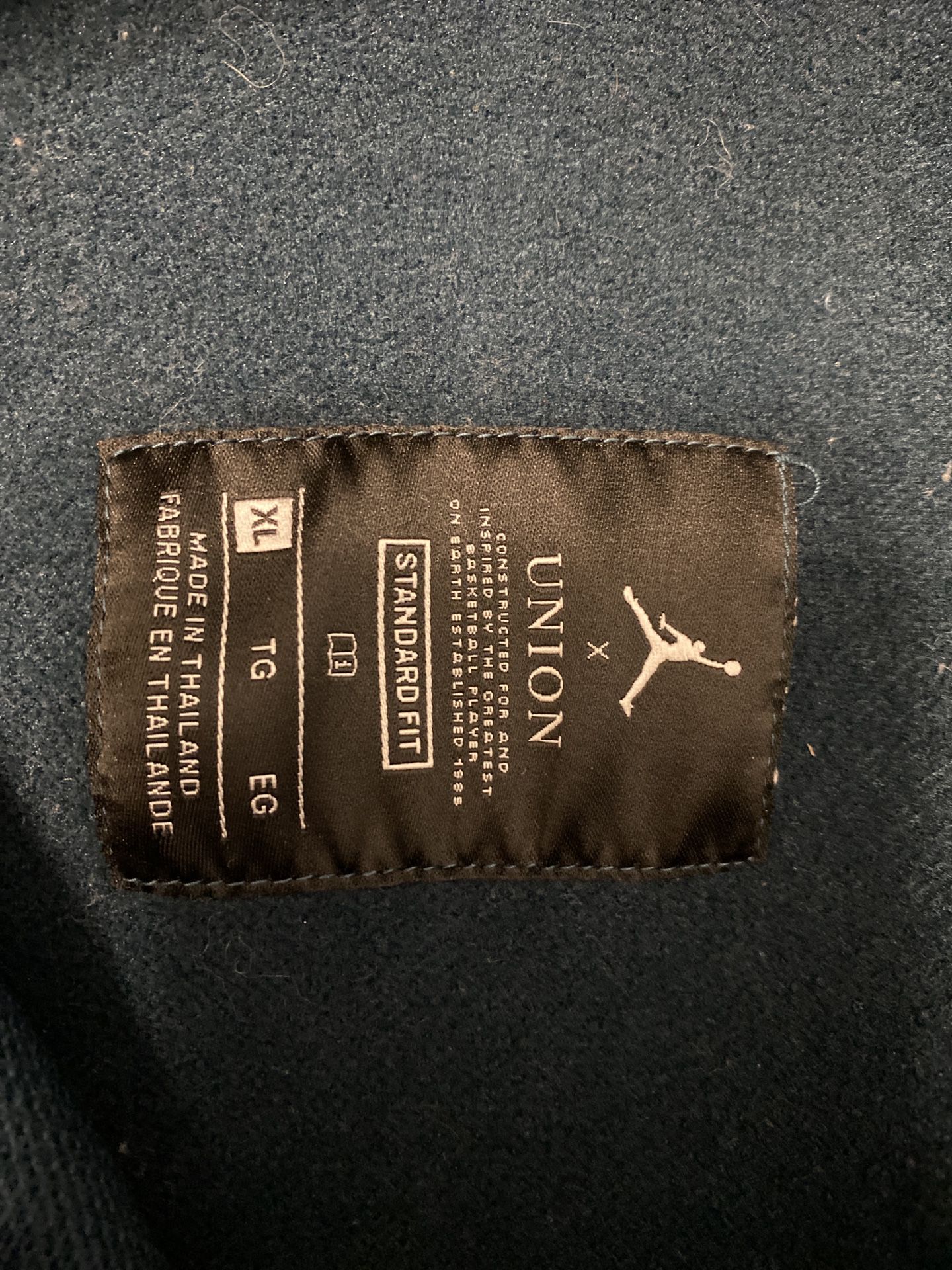 Union La X Air Jordan Nike Coaches Jacket Size XL for Sale in