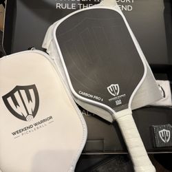 Weekend Warrior Pickleball Carbon Pro 1 Paddle Graphite Lightweight USAPA