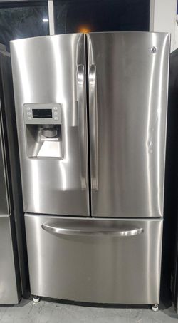 GE French Door Stainless Steel Fridge

