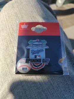 Dodgers Opening Day Pin