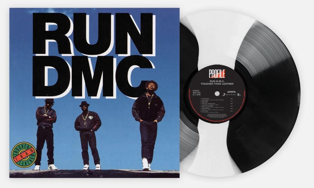 Run D.M.C. Tougher Than Leather - Vinyl Me Please VMP Black/White Stripe Sealed