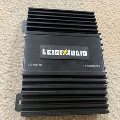 LEIGEAUDIO  1X  500W  Amp 