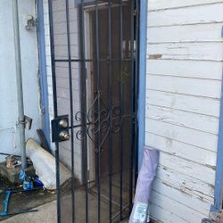 Security Gate For Back Door