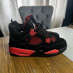 Jordan 4 “Red Thunder” Sz 10 Brand New 
