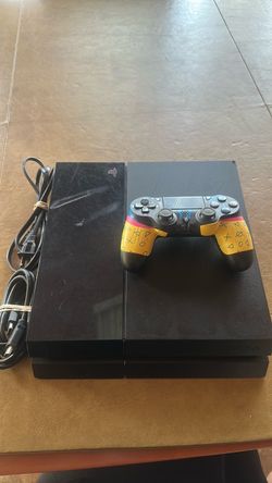 Sony PlayStation 4 Console with Controller and Cables