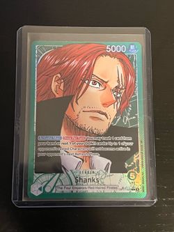 Shanks (020) (Alternate Art) OP17-020 The World's Strongest Warriors One Piece