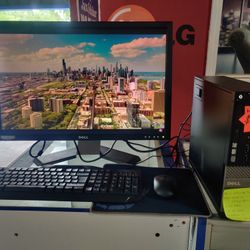 Dell Optiplex Desktop Computer Set up . Comes with big Monitor Keyboard, Mouse, Mouse https://offerup.com/redirect/?o=cGFkLldpbmRvd3M= 10