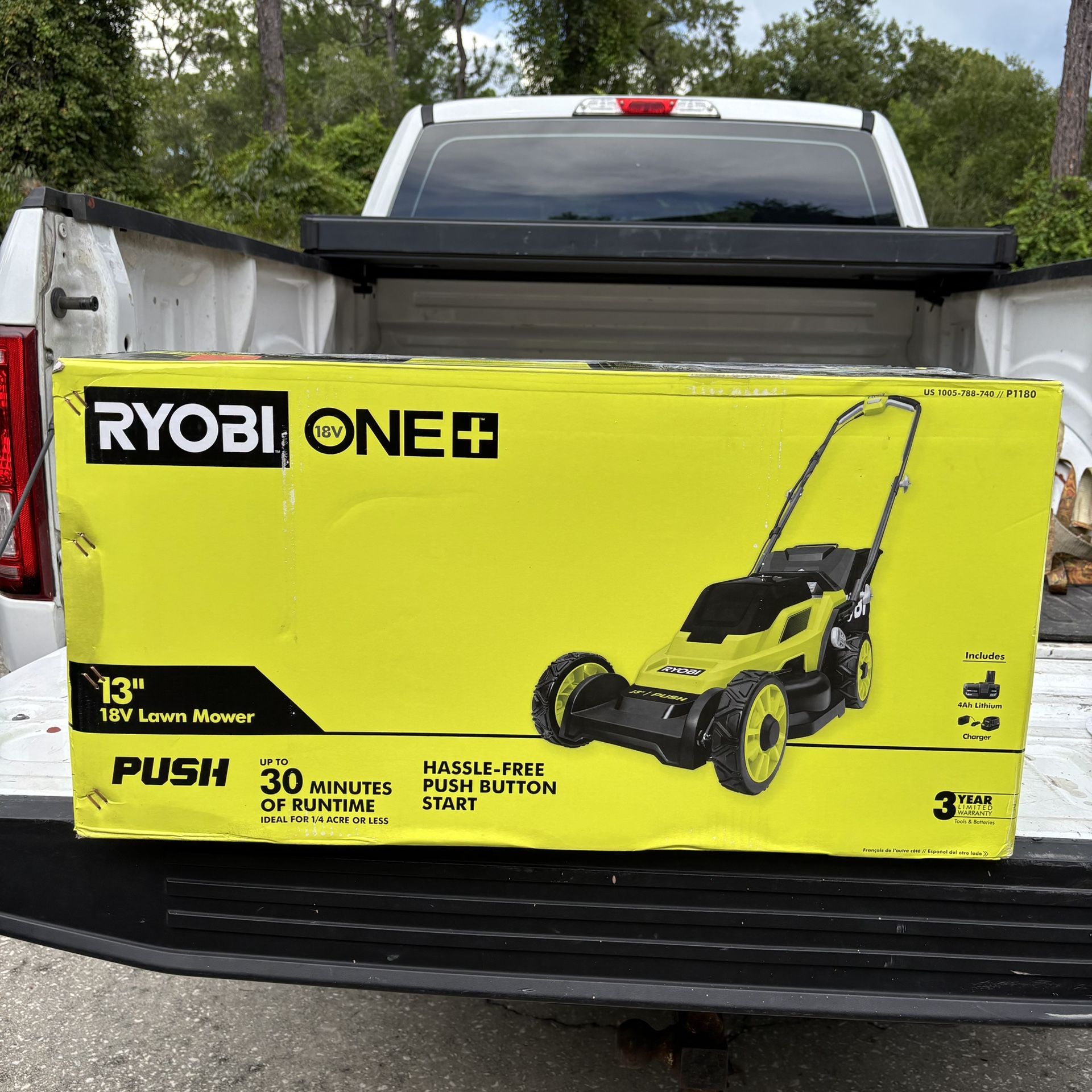 Ryobi Push Mower Kit w/ Battery & Charger