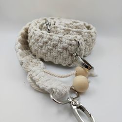crochet handmade camera strap, women photographer