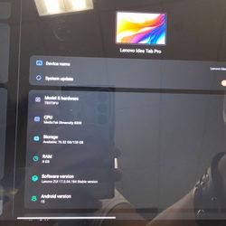 Lenovo Idea tab pro