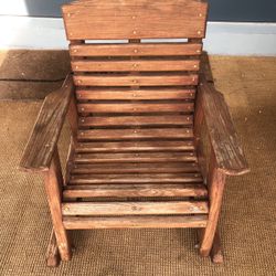 Child Solid Wood Rocking Chair
