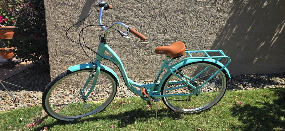 Zukka Beach Cruiser Womens Bicycle