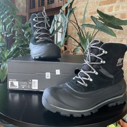 SOREL BUXTON LACE UP WINTER BOOTS