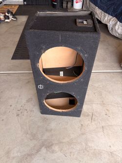 Dual Subwoofer Speaker Enclosure Box