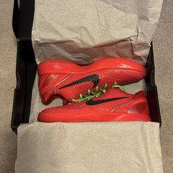 Kobe Reverse Grinch Size 8 New 