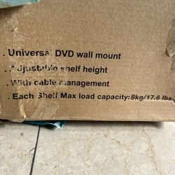 Glass DVD wall Mount