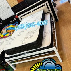 Twin Mattress Colchon Single Deluxe Brand Nuevo New Replacement