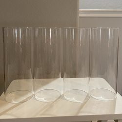 Bottomless Hurricane Glasses for Candles