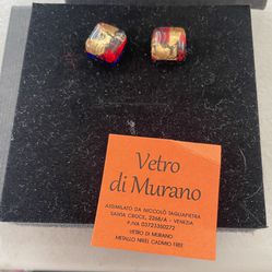 Genuine Veto Di Murano Earrings!