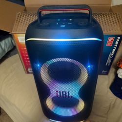 JBL (PartyBox Live 120) Portable Bluetooth Party Speaker | Powerful JBL Pro Sound | LED Light Show | NO MICROPHONE 