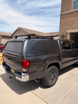 SnugTop Truck Camper Shell with Roof Rack