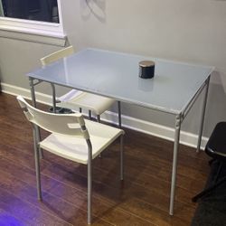 Table And 2 Chairs 