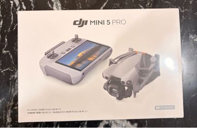 DJI Mini 5 Pro Fly More Combo Plus (DJI RC 2) Drone – Brand New – Factory Sealed