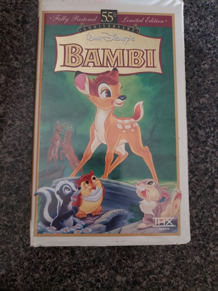 Bambi vhs video