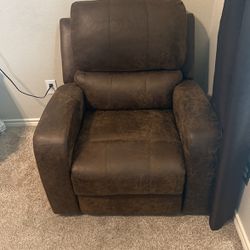 Recliner Faux Leather - Great Condition