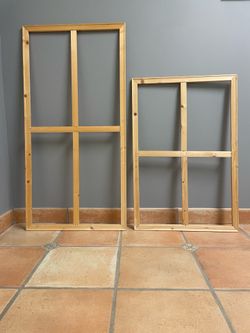 Stretcher Bars for Rolled Canvas – Art Supply 48” 36”